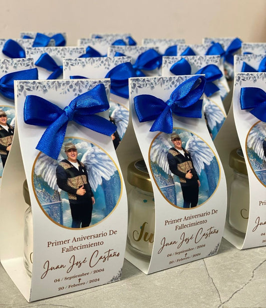 VELAS EN VIDRIO 30 G