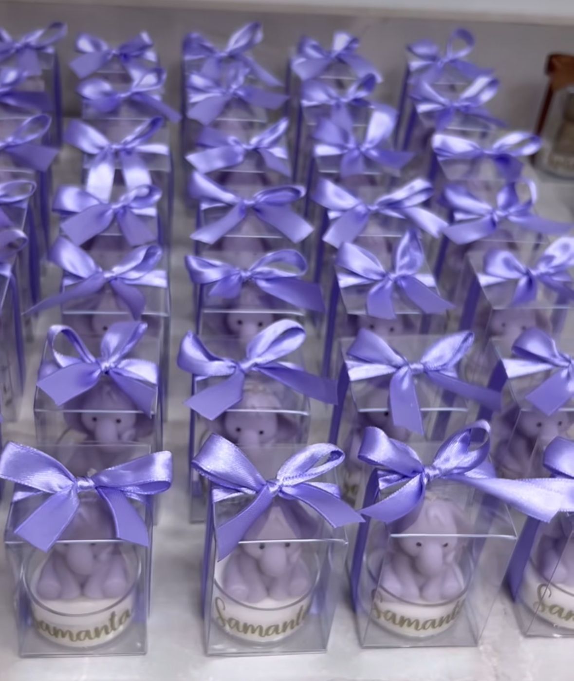 ELEFANTE EN CAJITA DE ACETATO