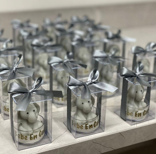 ELEFANTE EN CAJITA DE ACETATO